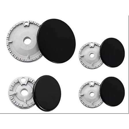 Spishätta Set för Spis, Uppgraderad Spislock, Gasbrännare Lock, Passar Gasspisar