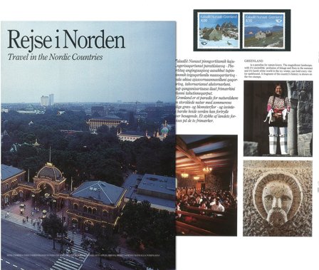 Nordiske Lande - Rejse i Norden 1993 - Mappe - Postfrisk