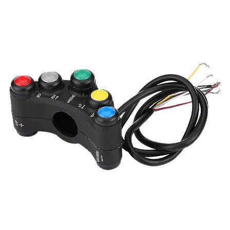 Moottoripyörän ohjaustangon kytkin, ohjaustangon kytkin, 22 mm:n ohjaustangon kytkin, ohjaustangon ajovalokytkin, ohjaustangon äänitorvikäynnistin, 