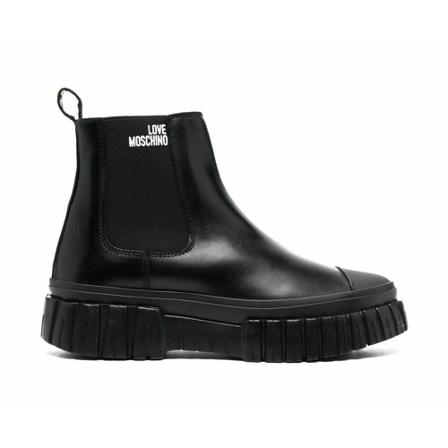 Love Moschino, Chelsea Boots Czarny, Kobieta, Rozmiar: 41 EU