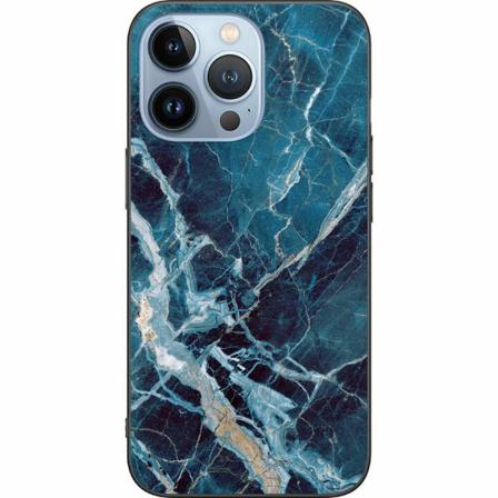 Apple Iphone 14 Pro Svart Skal Marmor