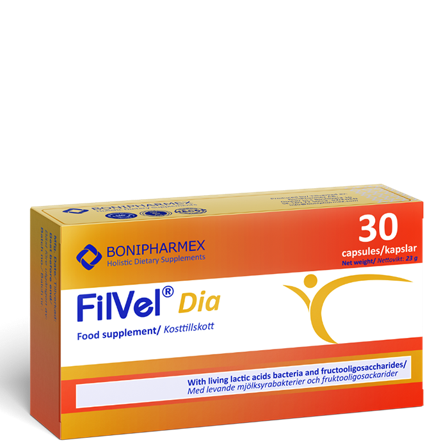 FilVel Dia 30 kapsler