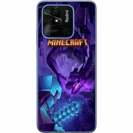 Xiaomi Redmi 10c Genomskinligt Skal Minecraft