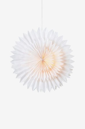 Markslöjd - Pendel Stjerne SOLINA 45 cm - Hvid - Adventsstjerner - Fra Homeroom