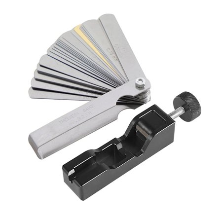 Tændrørsmåler, Universal Solid Sort Metal Tændrørsmåler Kaliber til 10mm 12mm 14mm 16mm