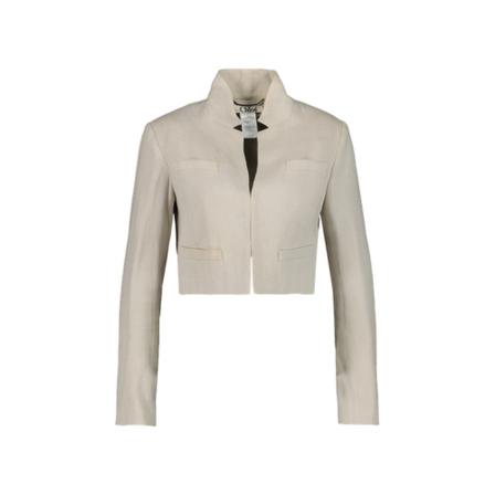 Chloé Pre-owned Short Jacket , Beige , Dames , Maat: S