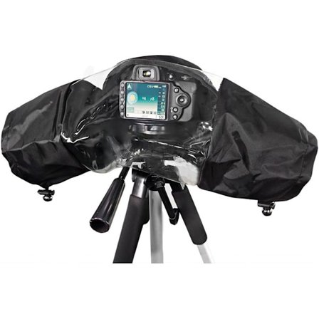 Vattentätt Regnskyddande Skyddsfodral Kit för Canon SLR Kameror, Nikon, Pentax, Sony, Olympus, Panasonic Tillbehör och Objektivskydd