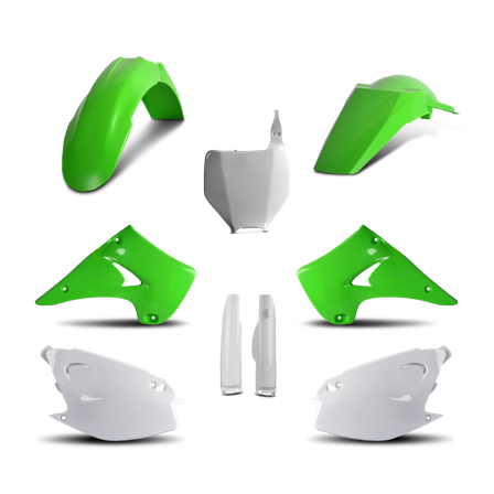 Kompletní Plastová Sada Polisport - Kawasaki KX 250 2004-2008