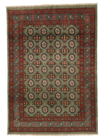 Käsinsolmittu Afghan Fine Matot 117X169 Villamatto Pieni Matto