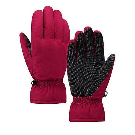 Vindtætte varme handsker til mænd, vinterfleece, udendørs ridning, elektrisk motorcykel S-xl