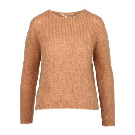 Pomandère - Stickade Tröjor & Koftor - Brun - Dam - Storlek: 2xs, Dam, Storlek: 2XS