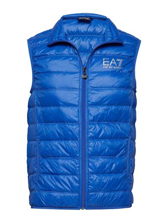 Down Waistcoat Vest Blå EA7