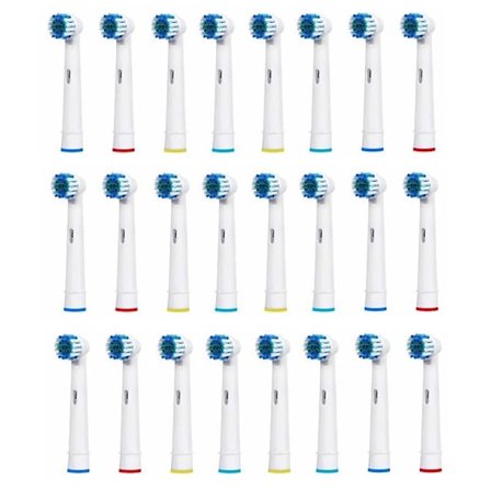 Ersättningstandborsthuvuden 24-pack SB-17A Braun Ora Flerfärgad