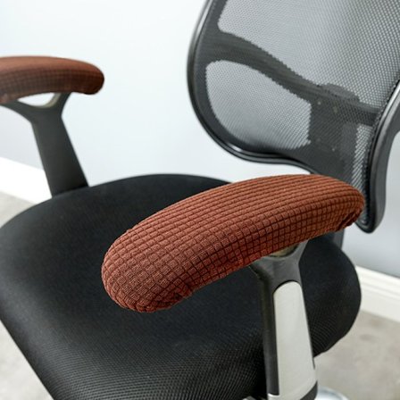 Kontorsdator Stol Arm Armstöd Slipcovers Överdrag Kuddar Flexib