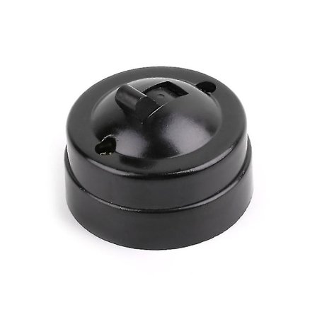 Retro Enkelt-styret Vægmonteret Lyskontakt Knappen Gammeldags