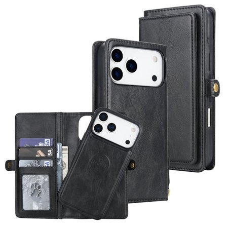 iPhone 17 Pro Fodral med 8 kortfack, ID-fönster & sedelfack