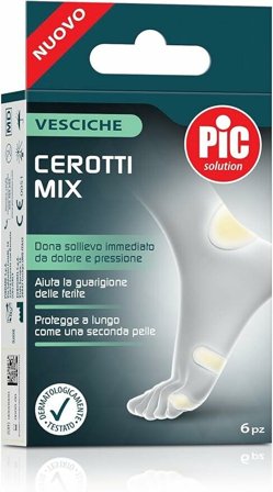 Pic Solution Cerotti Per Vesciche Mix 6 Pezzi