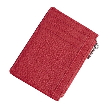 Praktisk busskortholderlommebok for menn og kvinner med flere kortlommer