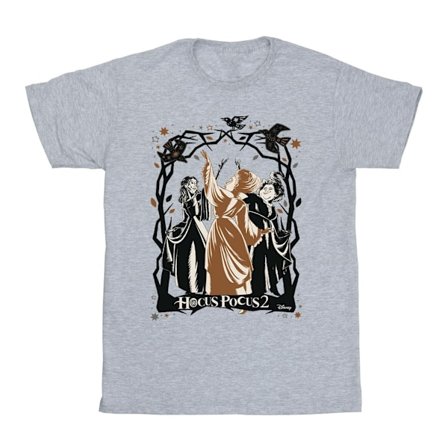 Disney Girls Hocus Pocus Birds Bomull T-shirt 12-13 År Sport