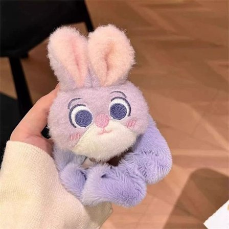 Söpöt Zootropolis-hiuslenkit - Judy & Nick pehmeässä scrunchiessa | Trendikäs hiusasuste jokapäiväiseen käyttöön
