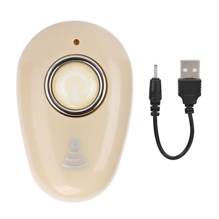 S650 Mini Bluetooth-hörlurar Trådlösa In-Ear Hörlurar Handsfree Headset Monaural Mini Sport Hörlurar (Hudfärg)