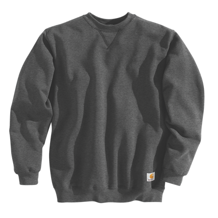 Carhartt K124 Sweatshirt mörkgråmelerad XS, Kläder