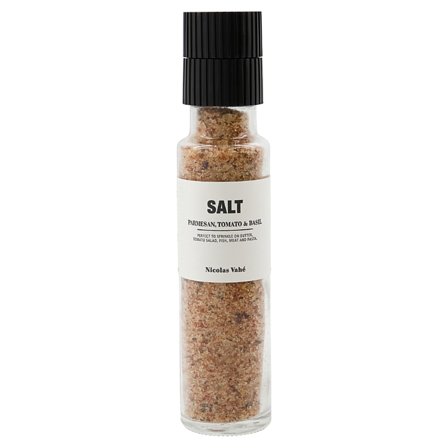 Nicolas Vahé Salt, Parmesan, Tomato & Basil 300 g, Helse & Madvarer, Krydderier, Salt