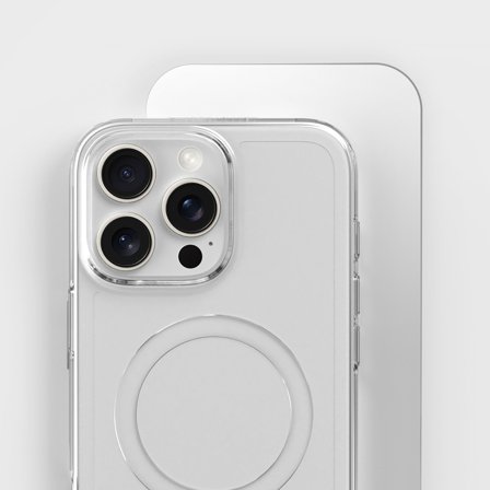 Circular Clear Plant-Based Phone Case & Screen Protection Bundle, iPhone 16 Pro Max