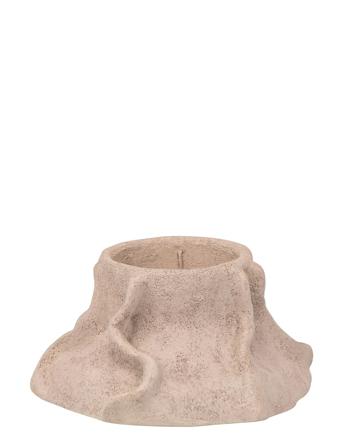 Art Piece Lava Candleholder Beige Mette Ditmer