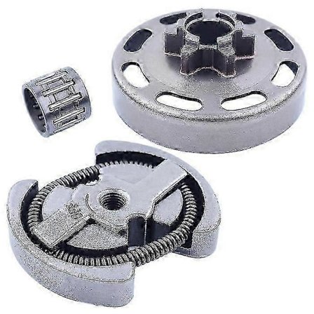 Kompatibel med 3/8" 6t Clutch Trommel Lager Kit Passer Husqvarna 135 140 E Motorsag Driv Spor Tannhjul -cdsx