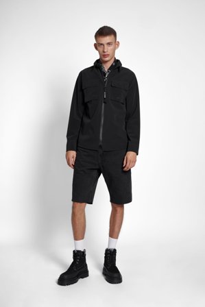 Vitaberg Matte Overshirt Black