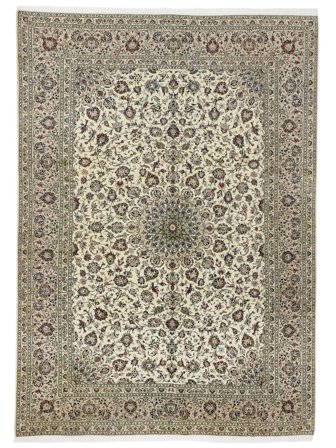 Anudada A Mano Keshan Alfombra 287X392 De Lana Grande