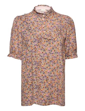 Nualma Ss Blouse Patterned Nümph