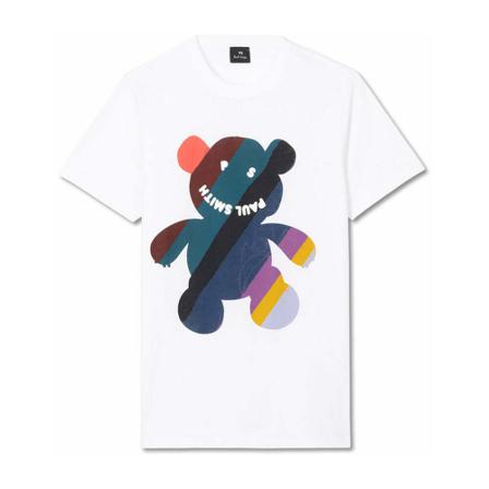 PS By Paul Smith T-Shirts , Wit , Heren , Maat: L