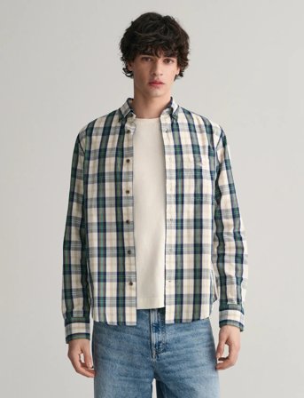 GANT Reg Ut Archive Poplin Check Shirt - Multi/patterned - XXXL