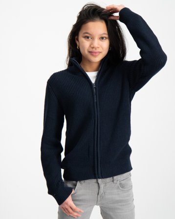 Grunt Gotfred Knit Blå Trøjer Pige - Kids Brand Store