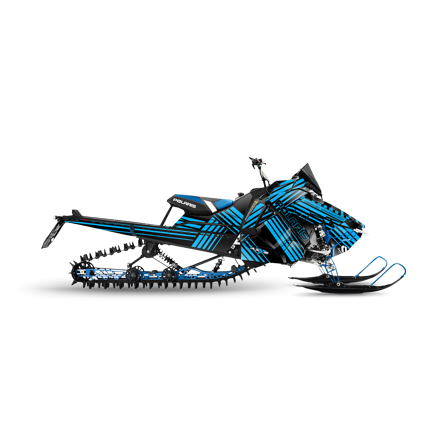 Dekalkit SweTown Linear Blå - Polaris Axys 800 Switchback XCR 2018-2020