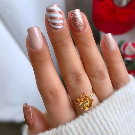 Jul franske falske negle False Nail 2 2 2