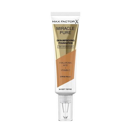 Max Factor Miracle Pure Skin-Improving Foundation 84 Soft Toffee, Makeup, Ansigt, Foundation