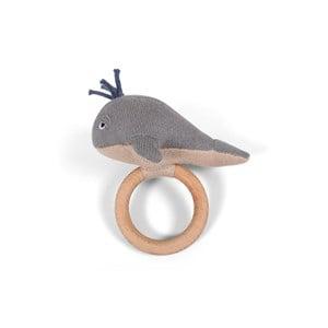 Filibabba Grey Willie Touch & Play Rattle 0+ years - First toys and baby toys - 0+ years - Grey - Mädchen - Rattle