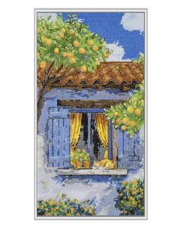 Stickpackung Bild Träume am Mittelmeer