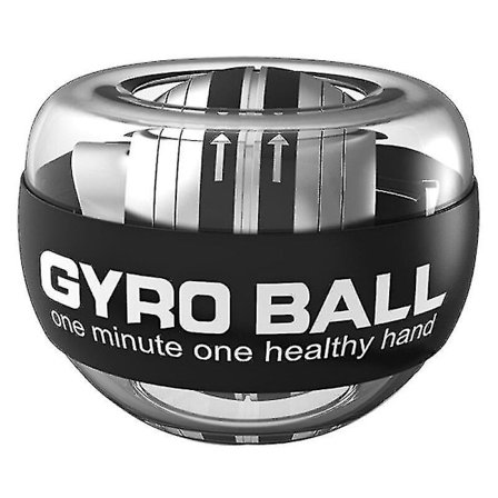 Gyro Power Ball Auto Start Range Gyro Power Håndleddsball med revers arm håndmuskelstyrketrener Fitnessutstyr, Hvit