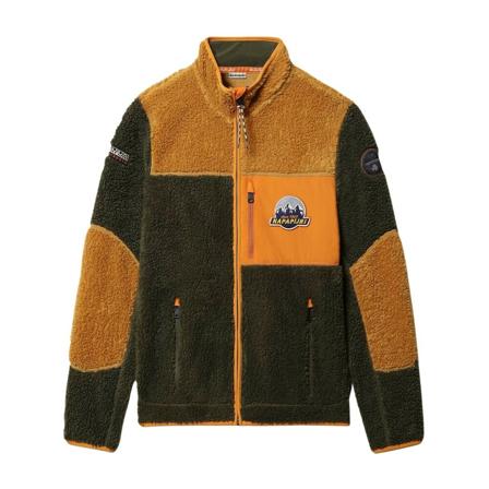 Napapijri Faux Fur Shearling Jakke Brun, Herre