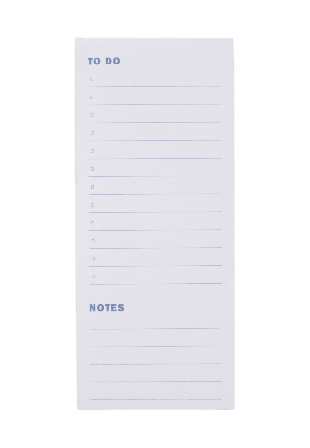 Åhléns Home Magnetiskt anteckningsblock KIT Kontor & papper Vit ONESIZE