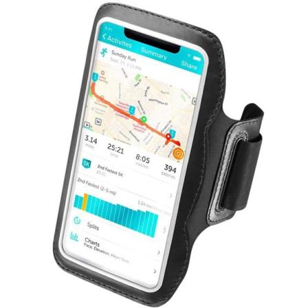 Celly Sportarmbånd max 6,9" - Sort