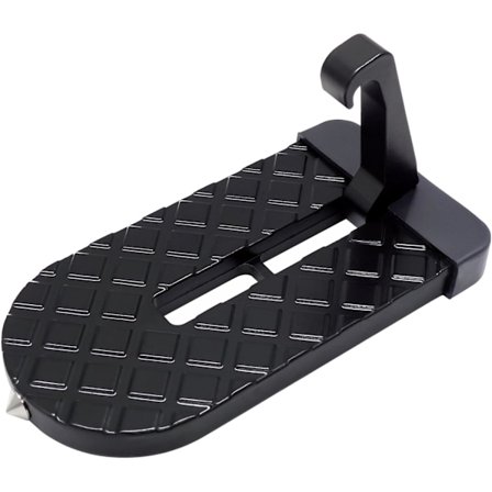 Bilstege, Universal Passform, Vikbar Stege i Aluminium, 400lbs Belastningskapacitet, Passar de Flesta Bilar, SUV