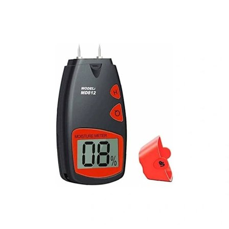 Puun kosteusmittari LCD-näytöllä - Kannettava kosteudenilmaisin puuntyöstöön ja rakennusmateriaaleille