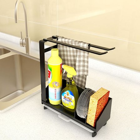 Afløbsstativ Opbevaring Sink Organizer Rack