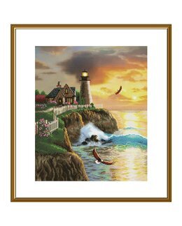 Stickpackung Bild Sonnenuntergang - Nova Sloboda