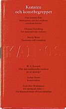 Konsten och konstbegreppet - Skriftserien Kairos Nr 1, ISBN: 9789187214684